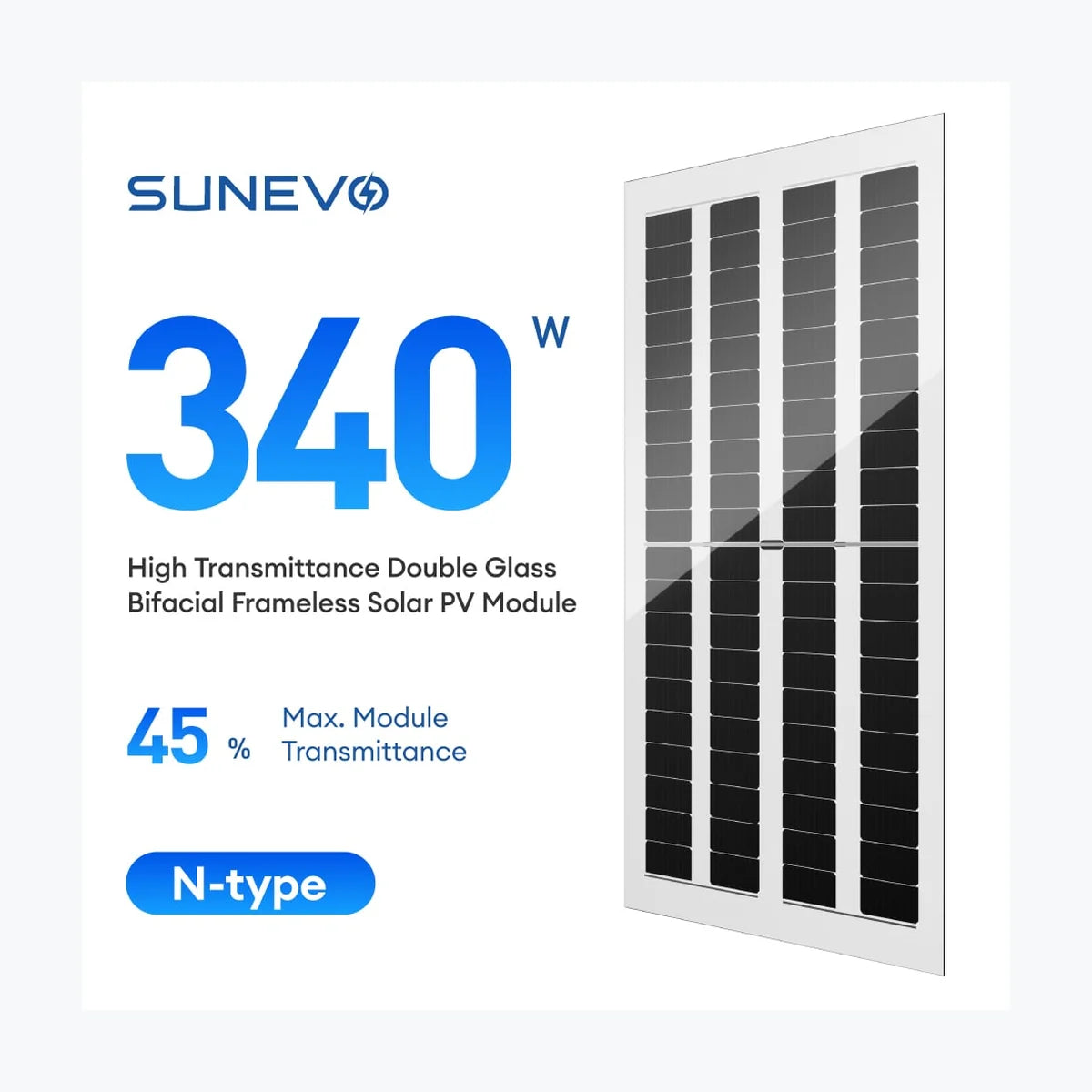 SunEvo Solar SE5-40HBD 335W — SunEvo Solar module (ENF-verified)