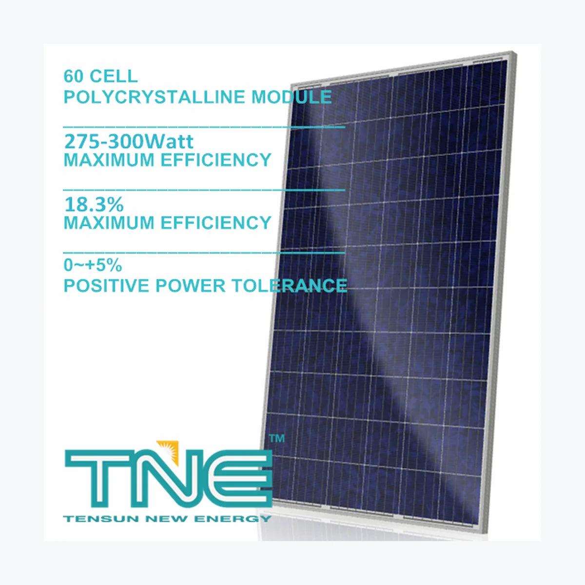 Tensun New Energy 280M — Tensun New Energy module (ENF-verified)