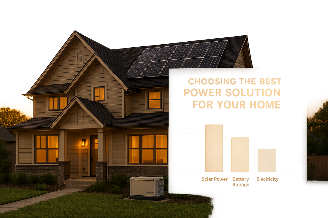 How to Choose the Best Power Solution for Your Home in Edmond