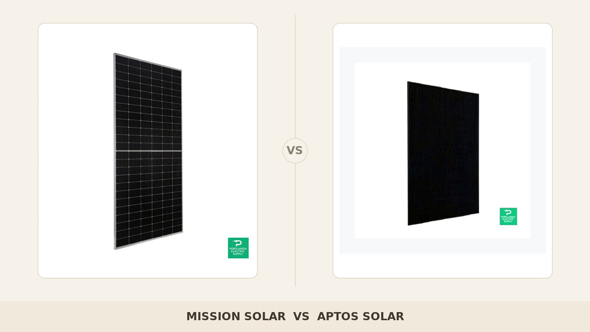 Mission Solar vs Aptos 2026: US-Made Panels Compared