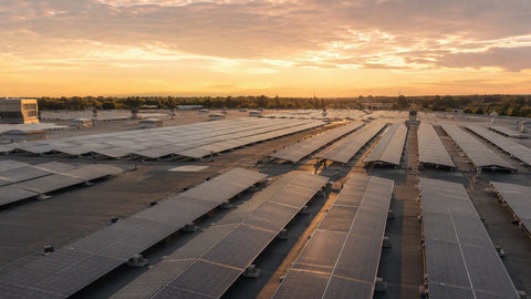 Trina Solar commercial rooftop solar panel array — PES Supply brand guide