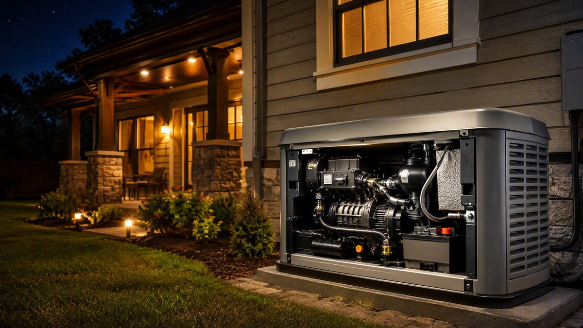 How Does a Whole House Generator Work?