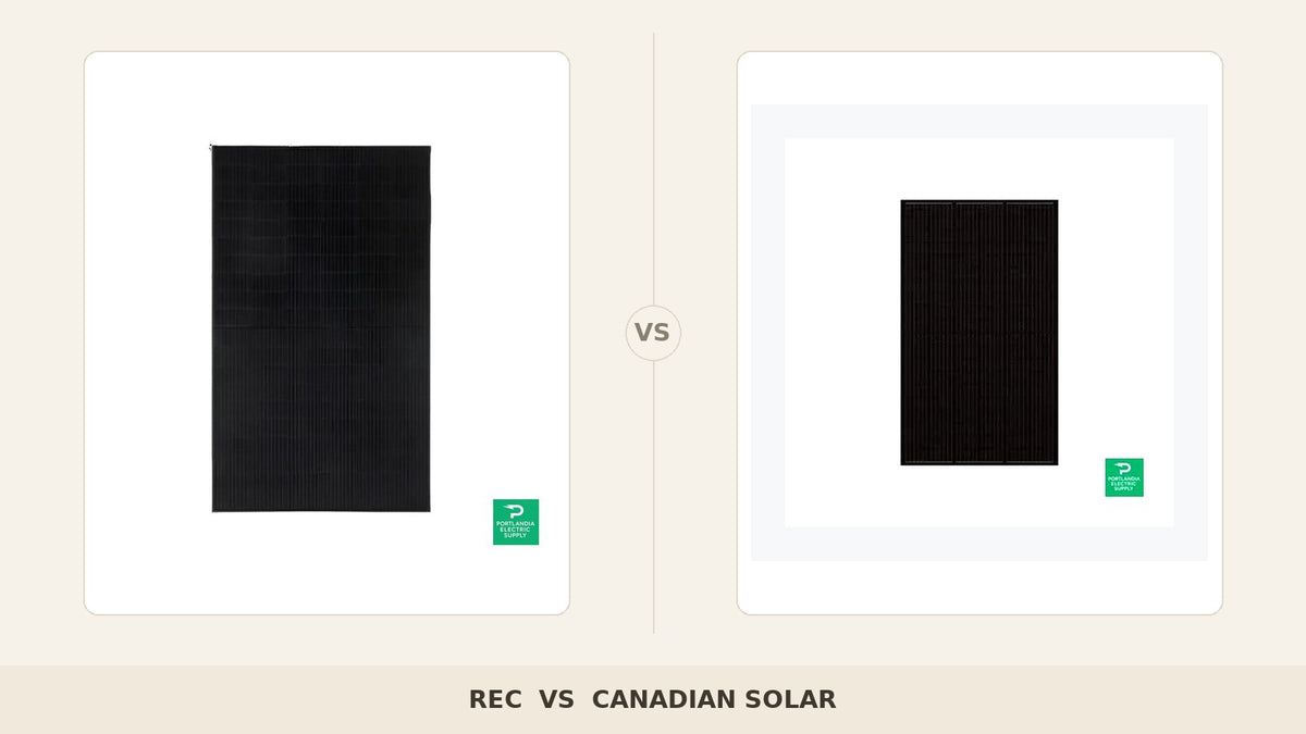 REC vs Canadian Solar 2026: Premium HJT vs Best-Value Tier-1