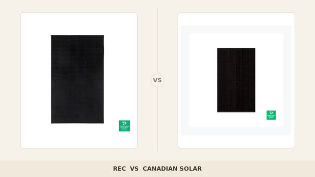 REC vs Canadian Solar 2026: Premium HJT vs Best-Value Tier-1
