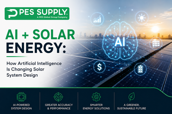 AI + Solar Energy: How Artificial Intelligence Is Changing Solar System Design