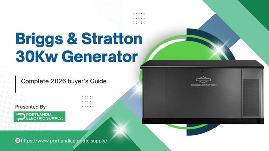 Briggs & Stratton 30kW standby generator with NGMax technology - whole-home backup power solution
