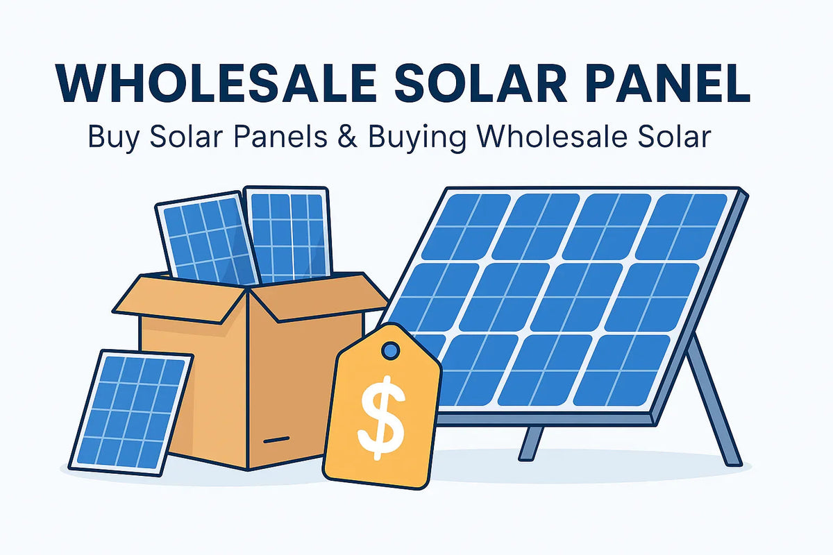 Wholesale Solar Panel: Buy Solar Panels & Buying Wholesale Solar