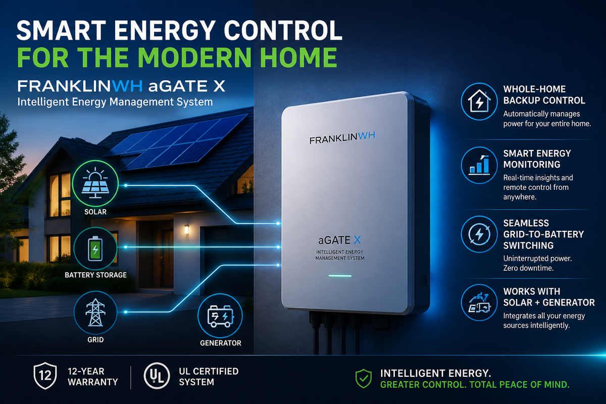 FranklinWH Systems to Launch First U.S. City-Owned Residential Solar + Battery Pilot Program