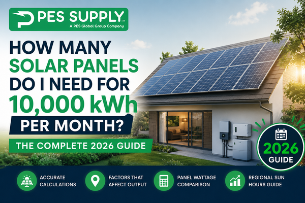 How Many Solar Panels Do I Need for 10,000 kWh Per Month? - The Complete 2026 Guide