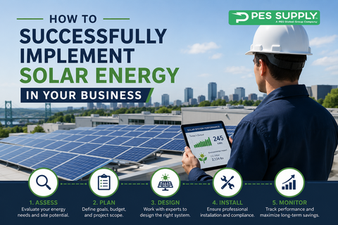 How to Successfully Implement Solar Energy in Your Business
