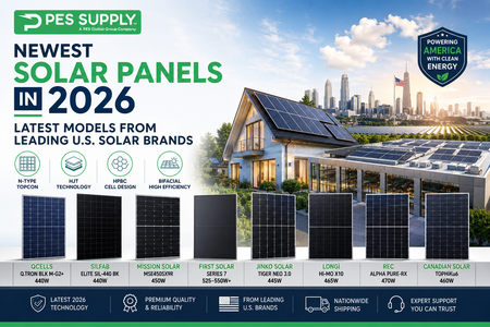Newest Solar Panels in 2026: Latest Models from Leading U.S. Solar Brands