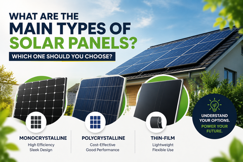 The Main Types of Solar Panels: Which Should You Choose?