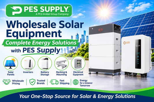 Wholesale Solar Equipment & Complete Energy Solutions | PES Supply
