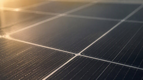 LONGi Solar monocrystalline solar panel detail — PES Supply brand guide