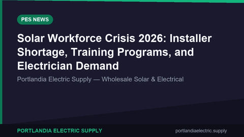 Solar Workforce Crisis 2026: Installer Shortage, Training Programs, and Electrician Demand