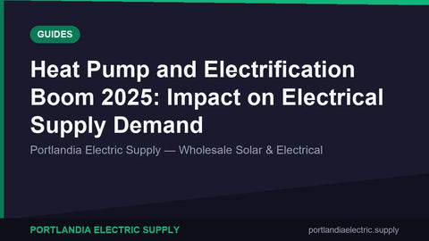 Heat Pump and Electrification Boom 2025: Impact on Electrical Supply Demand