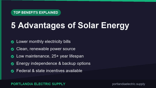 What are 5 Advantages of Solar Energy: Top Benefits Explained