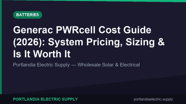 Generac PWRcell Cost Guide (2026): System Pricing, Sizing & Is It Worth It