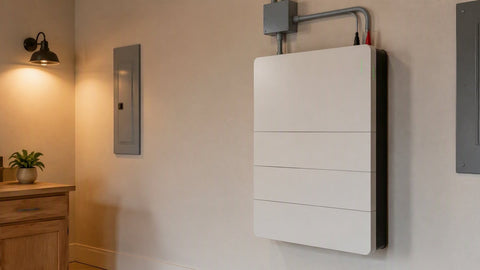 Fortress Power wall-mounted LiFePO4 battery system — PES Supply brand guide