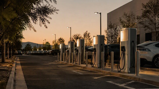 ChargePoint commercial EV charging station — PES Supply brand guide