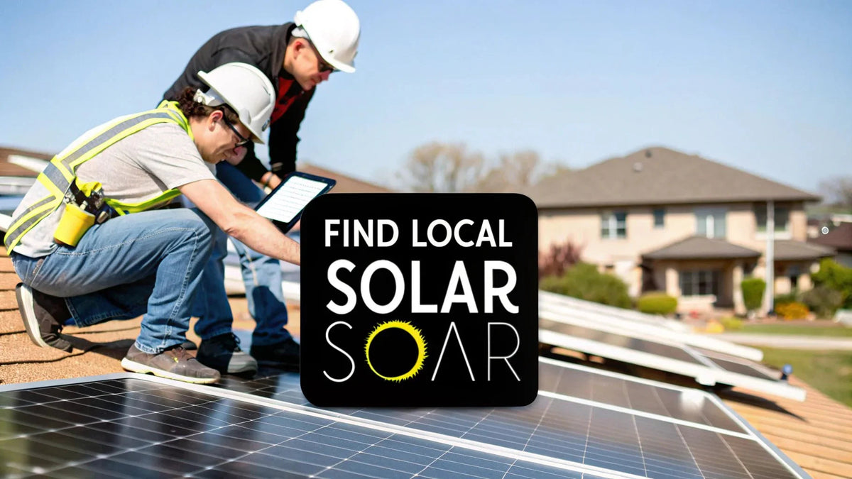 Find Residential Solar Installation Near Me: An Installer Vetting Guide