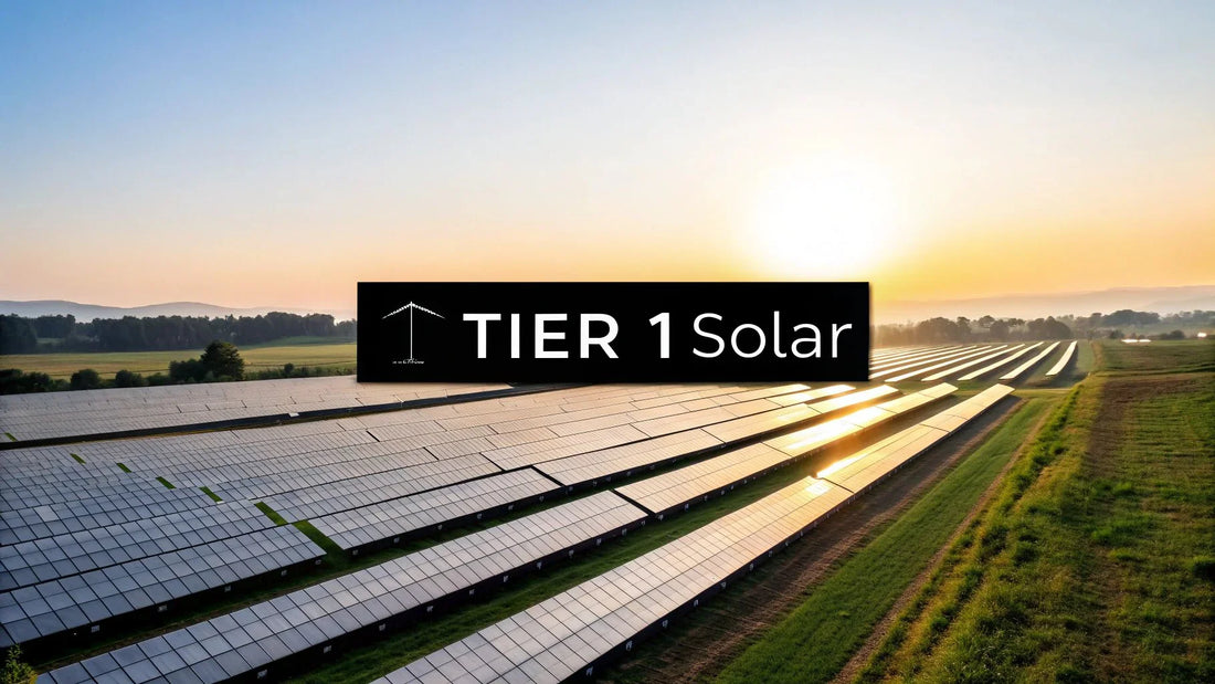 Solar Panel Tier 1: What It Is & Why It Matters for Your Project