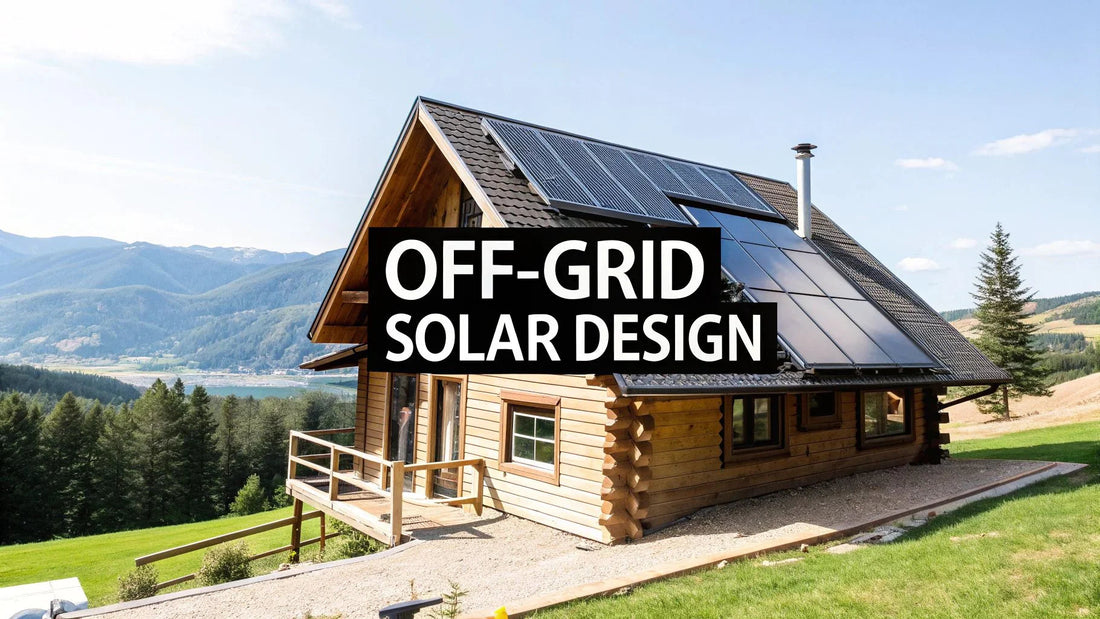 Off Grid Solar System Design for Reliable Power