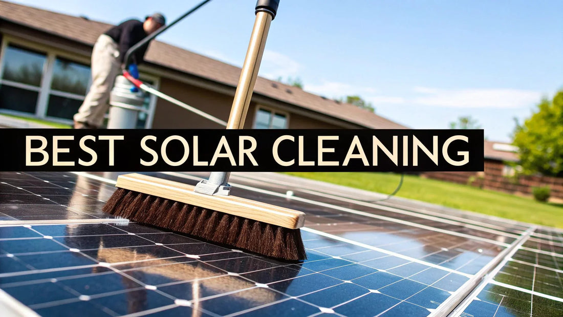 Best Solar Panel Cleaning Equipment Expert Project Guide