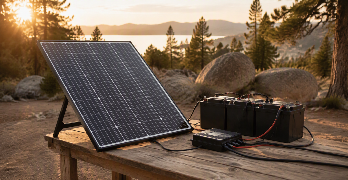 How Many Batteries Will a 200W Solar Panel Charge?