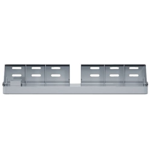 SimpliPHI 6.6 Wall Base shelf with multiple compartments on a white background