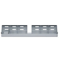 SimpliPHI 6.6 Wall Base shelf with multiple compartments on a white background