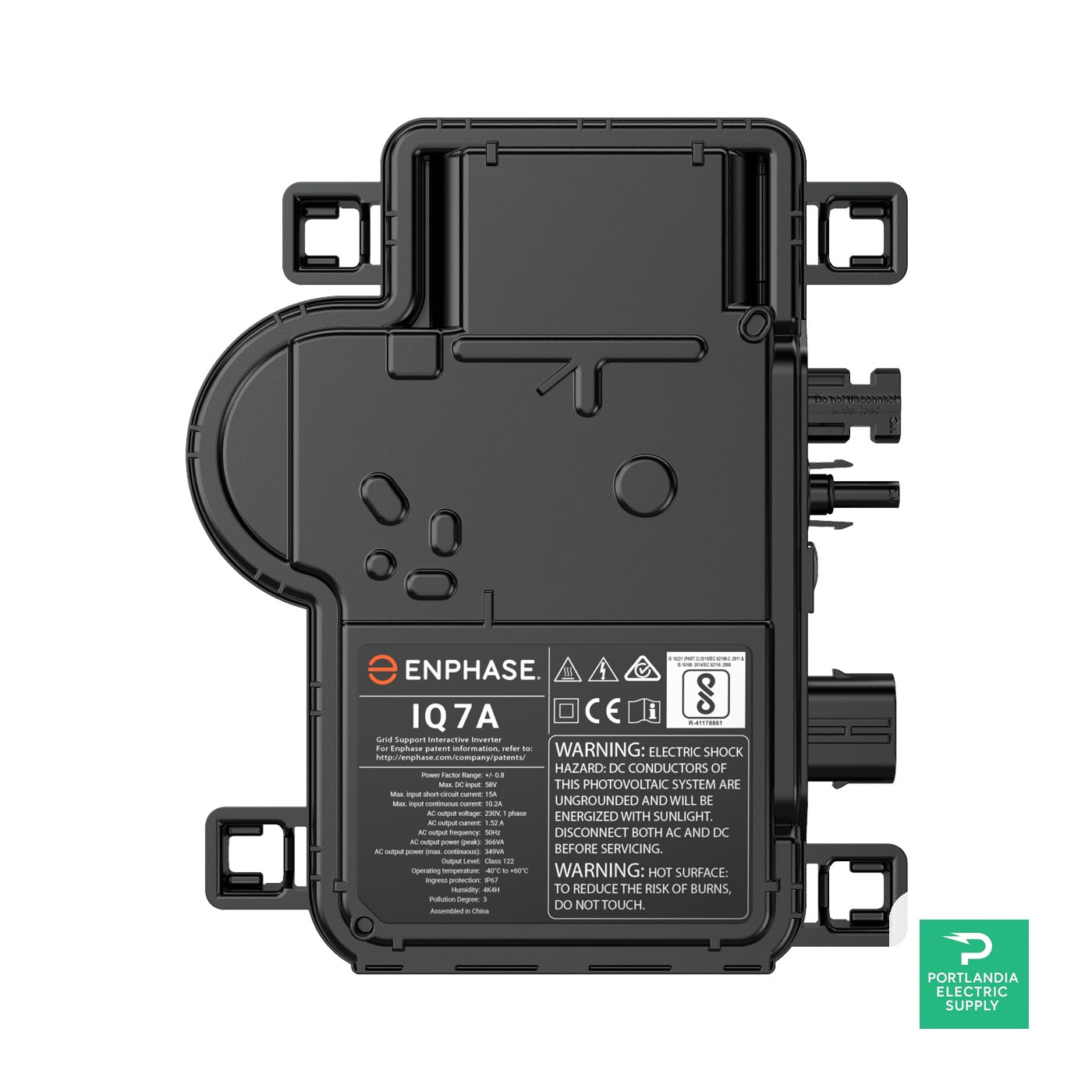 Enphase Microinverter 366VA 208/240V 60/72-Cell MC4 - IQ7A-72-M-US — PES Supply