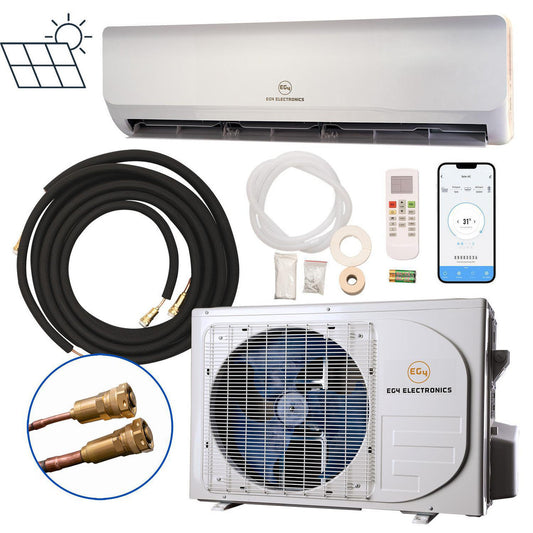 EG4 24K Hybrid Mini Split, Hybrid Air Conditioner/Heat Pump | 2 Ton | 24000 BTU