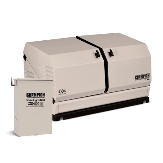 Champion 14kW aXis Generator w/200A SE NEMA 3R whole house aXis ATS - 100837