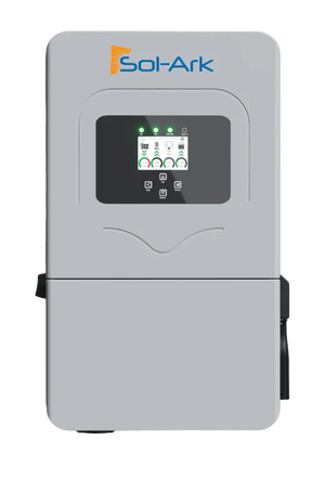 Sol-Ark 12kW Limitless Hybrid Inverter | 12kW Output / 19.2kW Solar Input | 48V Battery Ready 12K-2P-LL