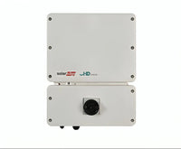 SolarEdge SE3000H-US inverter front view, white enclosure with HD-Wave branding