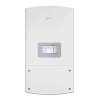 Solis 36K US F LSW solar inverter front view with screen and logo visible