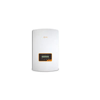 Solis 1P9K-4G-US solar inverter front view, white casing with digital display panel
