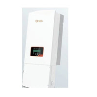 Solis 1P6K2 4G US solar inverter with LCD display, white rectangular casing