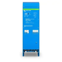 Victron Energy EasySolar MPPT 100/50 solar inverter charger front view, blue unit