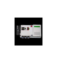 MidNite Solar MNSW4048-CL250 control panel with switches and outlets on black background