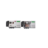 MidNite Solar MNSW4048-CL200 front view with closed and open electrical panels