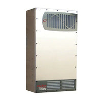 Outback Power GS7048E inverter front view with metal casing and vented panels