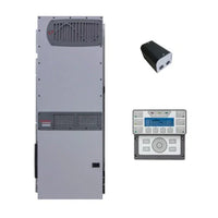 Outback Power GS8048A inverter kit with front panel, remote display, and accessory module