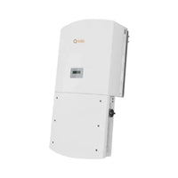 Solis 66K-US-F solar inverter front view, white housing, wall-mounted design