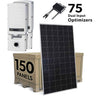 Commercial 67.5 kW 480V Three Phase Gridtie System for 150 Astronergy 72 Cell Modules