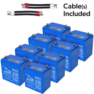 FullRiver DC250-6, AGM 250Ah 48VDC 12000Wh (8)