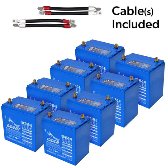 FullRiver DC250-6, AGM 250Ah 48VDC 12000Wh (8)