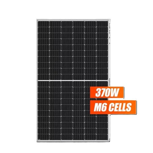 BLUESUN 370W BLACK ON BLACK 120 HALF-CELL MONO SOLAR PANEL - BSM370M-60HPH