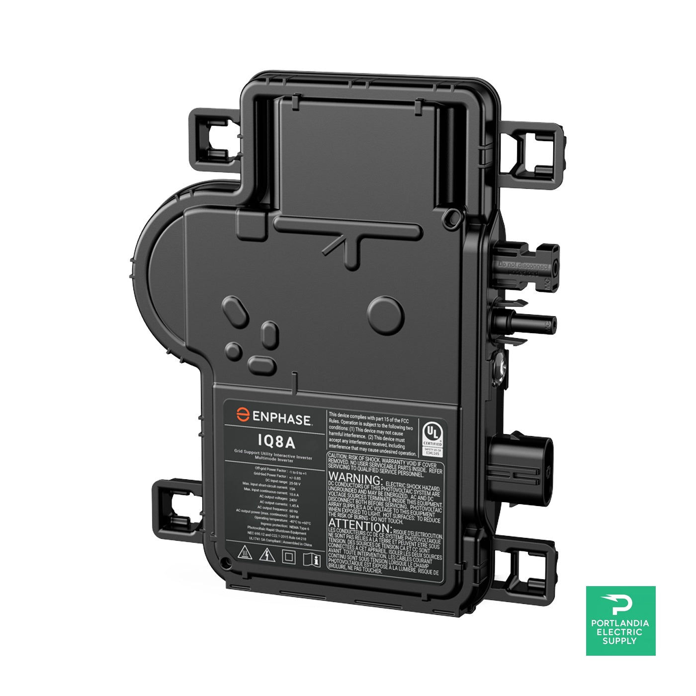Enphase 366w Microinverter - IQ8A-72-2-US — PES Supply